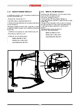 Предварительный просмотр 81 страницы Fromm FS 540 Installation, Use And Maintenance Manual