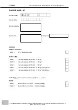 Preview for 4 page of Fromm FS1 2109 V01 Series Manual