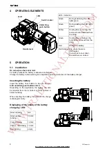 Preview for 8 page of Fromm P323 Operation Manual