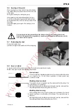 Preview for 11 page of Fromm P323 Operation Manual