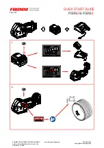 Предварительный просмотр 2 страницы Fromm P328S Quick Start Manual