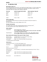 Preview for 4 page of Fromm P356 Operation Manual & Spare Parts List