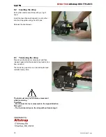 Preview for 10 page of Fromm P356 Operation Manual & Spare Parts List