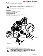 Preview for 12 page of Fromm P356 Operation Manual & Spare Parts List