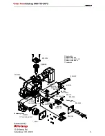 Preview for 13 page of Fromm P356 Operation Manual & Spare Parts List