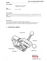 Preview for 4 page of Fromm P403 Operation Manual & Spare Parts List