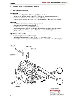 Preview for 12 page of Fromm P403 Operation Manual & Spare Parts List