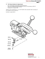 Preview for 13 page of Fromm P403 Operation Manual & Spare Parts List