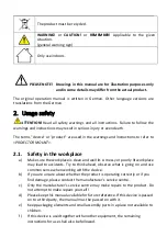 Preview for 13 page of Fromm&Starck STAR PMW 07 User Manual