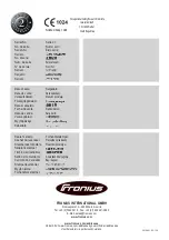 Preview for 44 page of Fronius 101117/0102 Operating Instructions Manual