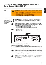 Предварительный просмотр 67 страницы Fronius 250/30 DCD DF Operating Instructions Manual