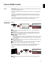 Preview for 23 page of Fronius 63A-3 Operating Instructions Manual