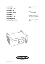 Предварительный просмотр 1 страницы Fronius Acctiva 12-10 Operating Instructions Manual