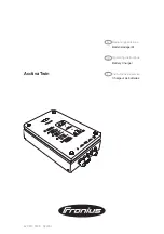 Fronius Acctiva Twin Operating Instructions Manual предпросмотр