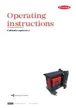 Fronius Calibration system 2.0 Operating Instructions Manual предпросмотр