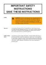 Preview for 3 page of Fronius CL USA Operating Instructions Manual