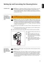 Preview for 39 page of Fronius Cleaning Unit TC 2000 Operating Instructions Manual