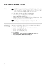 Preview for 46 page of Fronius Cleaning Unit TC 2000 Operating Instructions Manual