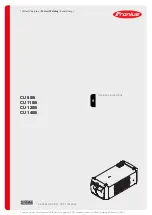 Preview for 1 page of Fronius CU 1100i Operating Instructions Manual