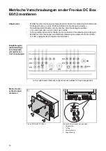 Предварительный просмотр 16 страницы Fronius DC Box 60/12 MET Operating Instructions Manual