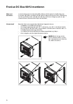 Предварительный просмотр 18 страницы Fronius DC Box 60/12 MET Operating Instructions Manual