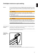 Preview for 47 page of Fronius DeltaSpot G2 Operating Instructions And Spare Parts List