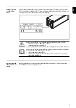 Preview for 5 page of Fronius KD Supply 2500 Operating Instructions Manual