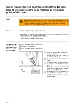 Preview for 106 page of Fronius LaserHybrid Ultracompact Twin Operating Instructions Manual