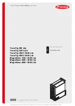 Предварительный просмотр 1 страницы Fronius MagicWave 1700 Job Operating Instructions Manual