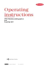 Preview for 1 page of Fronius Pull Operating Instructions Manual