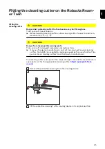 Предварительный просмотр 45 страницы Fronius Robacta Reamer Alu 3000upm Operating Instructions Manual