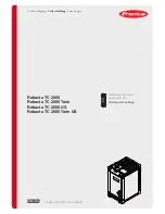 Preview for 1 page of Fronius Robacta TC 2000 Operating Instructions & Spare Parts