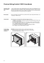 Preview for 18 page of Fronius String Control 100/12 Operating Instructions Manual