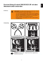 Preview for 27 page of Fronius String Control 250/ 25 DCD DF Operating Instructions Manual