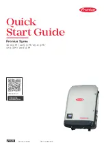 Fronius Symo 10.0-3-M Quick Start Manual preview