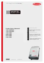 Fronius Symo 12.0-3 208-240 Operating Instructions Manual preview