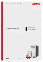 Предварительный просмотр 1 страницы Fronius Symo Hybrid 3.0 Installation Instructions Manual