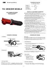 Предварительный просмотр 6 страницы Fronius TIG GRINDER MOBILE Operating Instructions Manual