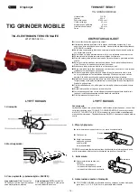 Предварительный просмотр 14 страницы Fronius TIG GRINDER MOBILE Operating Instructions Manual