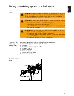 Preview for 87 page of Fronius TPS/i Robotics Pull Operating Instructions Manual