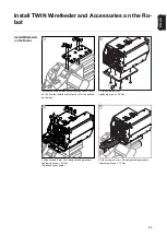 Предварительный просмотр 67 страницы Fronius TPS/i Robotics TWIN Push Operating Instructions Manual