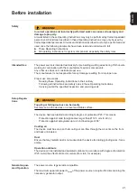 Preview for 21 page of Fronius TransPocket 180 RC HW Operating Instructions Manual