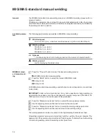 Preview for 72 page of Fronius TransSteel 2500c Operating Instructions Manual