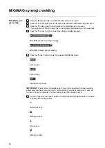 Preview for 68 page of Fronius TransSteel 3000c Pulse Operating Instructions Manual