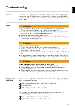 Preview for 111 page of Fronius TransSteel 4000 Pulse Operating Instructions Manual