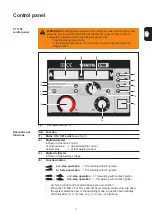 Preview for 21 page of Fronius TransTig 1600 Operating Instructions And Spare Parts List