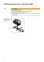 Preview for 36 page of Fronius WF 15i n.S. Operating Instructions/Spare Parts List