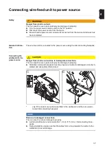 Preview for 37 page of Fronius WF 15i n.S. Operating Instructions/Spare Parts List