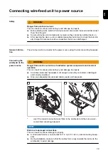 Preview for 39 page of Fronius WF 15i Operating Instructions Manual