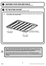 Preview for 2 page of Front Runner SLIMLINE II Manual